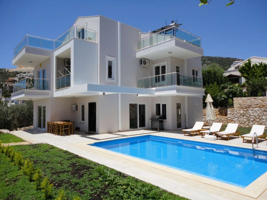 Villa mavi 1 - 5 Oda - 10 Kişilik - Kalkan