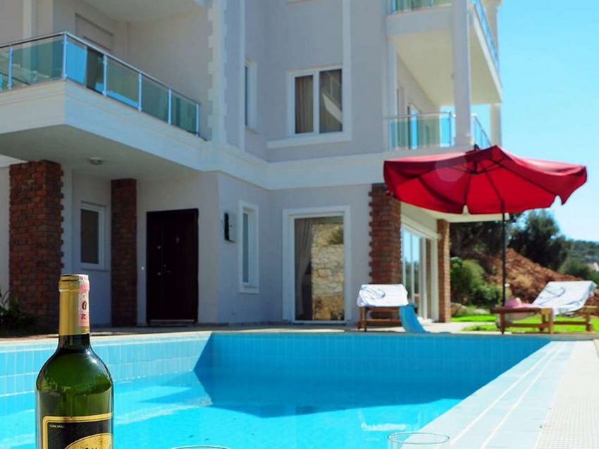 Villa Mary - 6 Oda - 12 Kişi - Kalkan