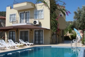 Villa Cennet - 4 Oda - 8 Kişilik -Kalkan